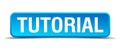 tutorial button Royalty Free Stock Photo