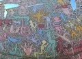 Tuttomondo by Keith Haring Mural Detail, Pisa, Tuscany, Italy