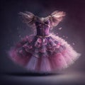 Tutu dress studio shot. Generative AI