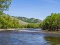 Tuul River, Mongolia Royalty Free Stock Photo
