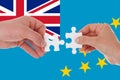 Tuvalu flag, intergration of a multicultural group of young people Royalty Free Stock Photo