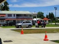 Tuvalu, Funafuti Atoll, airport