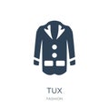 tux icon in trendy design style. tux icon isolated on white background. tux vector icon simple and modern flat symbol for web site