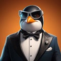 Meet Tux: The Undone Bowtie Male Super Spy