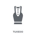 Tuxedo icon from collection. Royalty Free Stock Photo