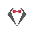 Tuxedo icon Vector Illustration design Logo