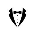 Tuxedo icon Vector Illustration design Logo