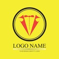 Tuxedo Logo template vector icon illustration design - Vector