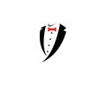 Tuxedo logo vector template