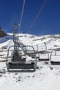 Tuxer Ferner Glacier in Austria, 2015 Royalty Free Stock Photo