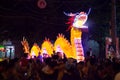 Tuyen Quang, Vietnam September 29, 2017: Mid-Autumn Festival Mid-Autumn Festival of local people in Tuyen Quang province.