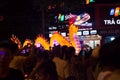 Tuyen Quang, Vietnam September 29, 2017: Mid-Autumn Festival Mid-Autumn Festival of local people in Tuyen Quang province.