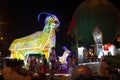 Tuyen Quang, Vietnam September 29, 2017: Mid-Autumn Festival Mid-Autumn Festival of local people in Tuyen Quang province.