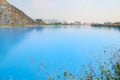 Tuyet Tinh Coc lake , Natural color Blue lake at Trai Son mountain, Hai phong, Vietnam