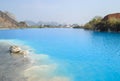 Tuyet Tinh Coc lake , Natural color Blue lake at Trai Son mountain, Haiphong, Vietnam Royalty Free Stock Photo