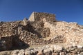 Tuzigoot National Monument Ancient Native Indian Pueblo Ruins Royalty Free Stock Photo