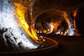 Tuzluca salt mine tunnel