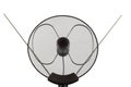 TV antenna Royalty Free Stock Photo