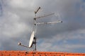 TV antenna Royalty Free Stock Photo