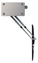 Tv bracket. Realistic display support. Screen wall mount