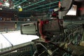 TV broadcast hockey, TV camera,