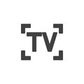 TV camera mode vector icon