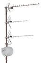 TV communication aerials residential isolated