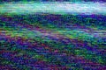 TV damage, television static noise