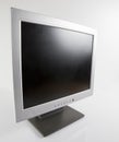 TV flat screen lcd plasma tv mock up. Royalty Free Stock Photo