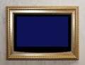TV in frame Royalty Free Stock Photo
