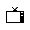 Tv icon, display icon vector illustration