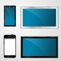 Tv and mobile for design