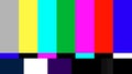 Tv no signal footage background Color bar rgb