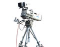 TV Professional studio digital video camera Royalty Free Stock Photo