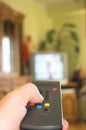 Tv remote control Royalty Free Stock Photo