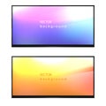 TV screen, plasma panels or TV monitor with a bright image on a background
