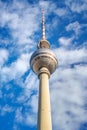 TV Tower in Berlin, Germany Royalty Free Stock Photo