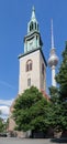 TV Tower Berlin Marienkirche Church