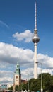 TV Tower Berlin Royalty Free Stock Photo