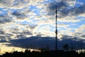 TV tower in Viesintos town Anyksciai district Royalty Free Stock Photo