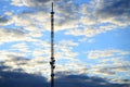 TV tower in Viesintos town Anyksciai district Royalty Free Stock Photo