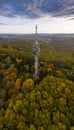 Tv-tower in zalaegerszeg Royalty Free Stock Photo