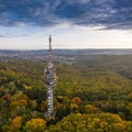 Tv-tower in zalaegerszeg Royalty Free Stock Photo