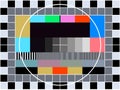 TV transmission test card