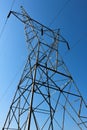 TVA Electrical Tower Under Clear Blue Sky Royalty Free Stock Photo