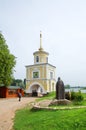 Svetlickaya Tower in Monastery Nilo-Stolobenskaya desert, Tver region, Russia
