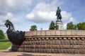 Monument to Afanasy Nikitin. Tver, Russia