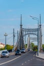 Tver, view of the Old Volga Bridge