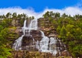 Tvinde Waterfall - Norway Royalty Free Stock Photo