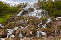 Tvinde Waterfall - Norway Royalty Free Stock Photo